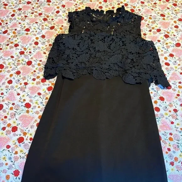 Shoshanna Black Evening Gown - Picture 2 of 4